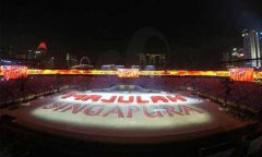 2015年新加坡國慶活動(dòng)F10LED顯示屏項(xiàng)目（F10 2700平