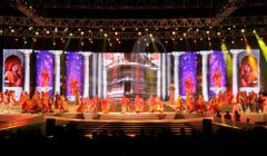 印度租賃R7LED顯示屏項(xiàng)目334.5平方米