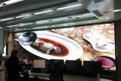 小間距l(xiāng)ed顯示屏U1.9成功落戶(hù)咸寧供電局18平方