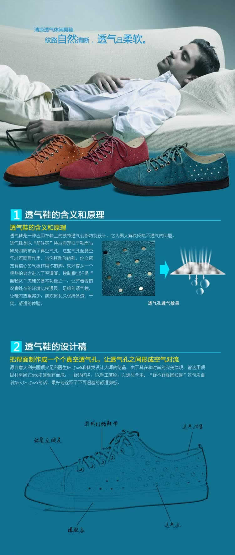 復(fù)古擦色抽褶休閑男鞋描述