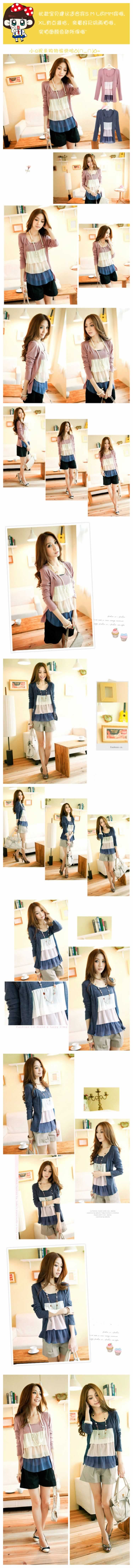 韓版卡通女裝可愛春季裝女單衣詳情